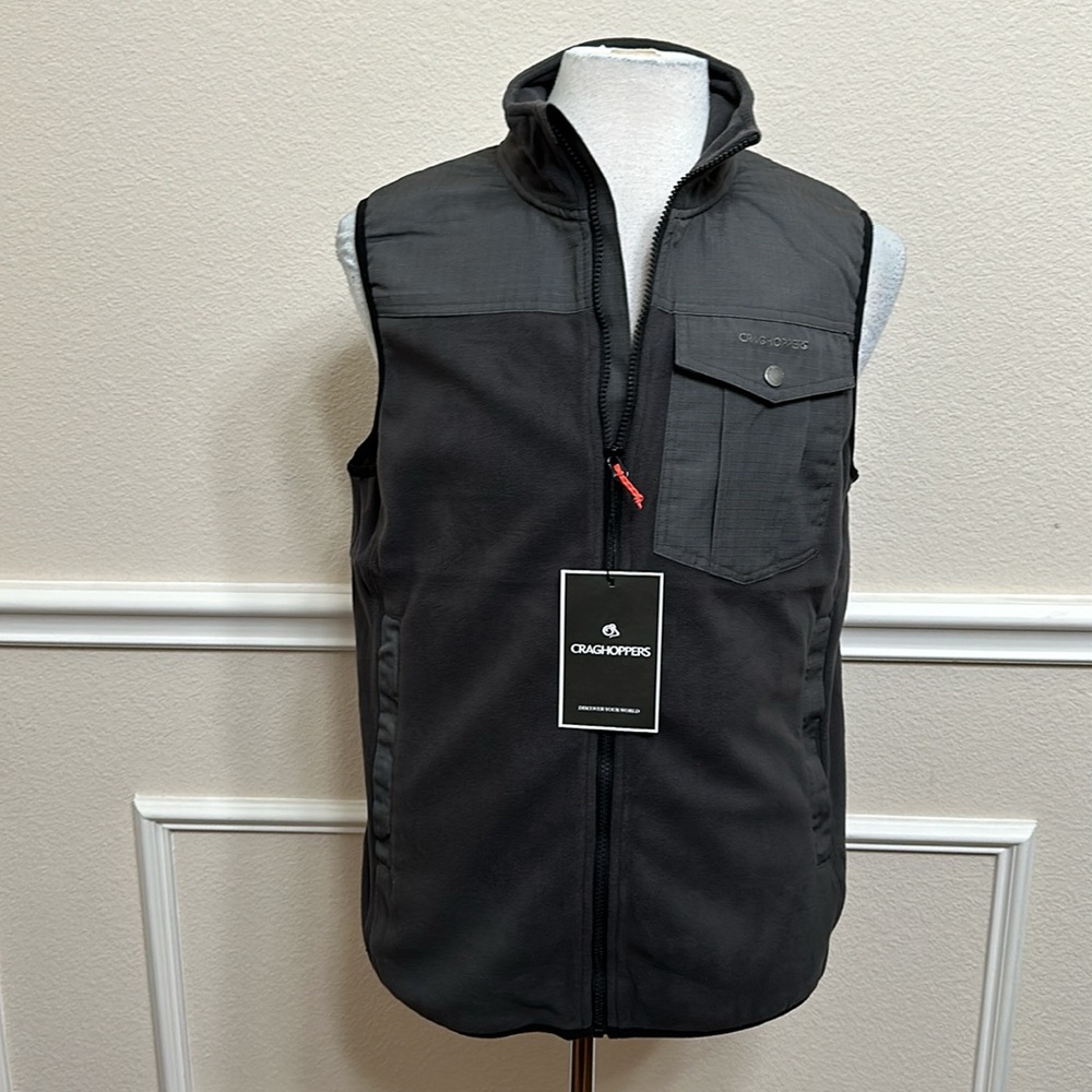 Craghoppers DILLON VEST - Black Pepper